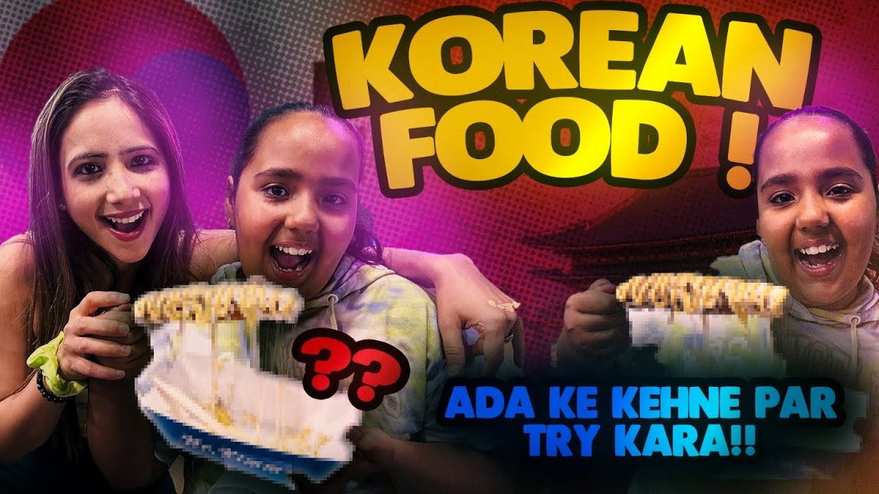 Korean Dish Try Karwa Di Ada Ne I Review I Vlog - 101