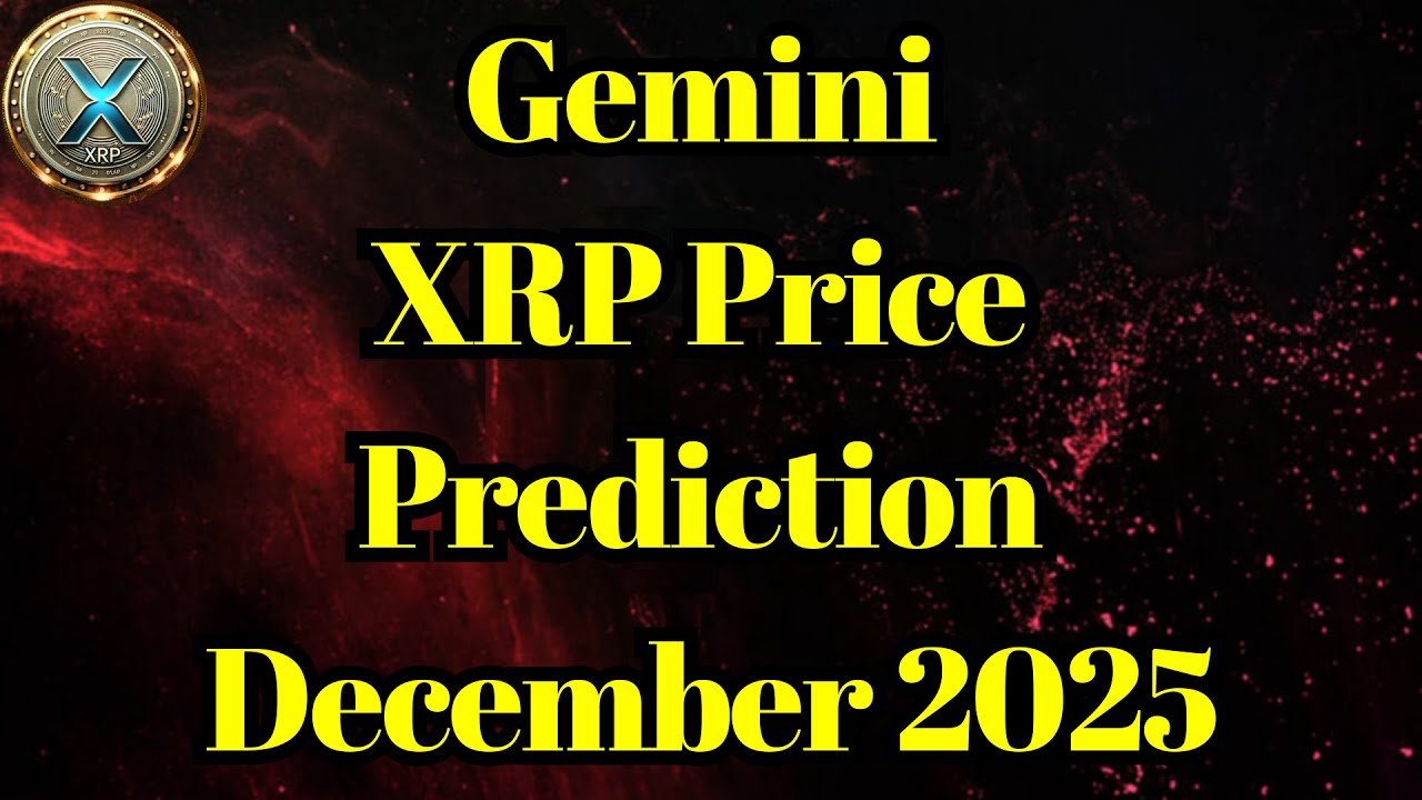 Прогноз цены Gemini XRP на декабрь 2025 г.
