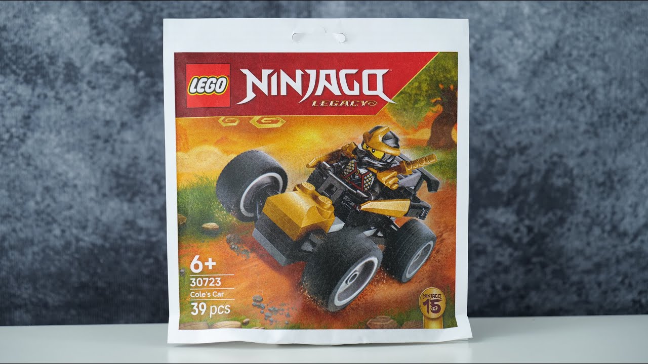 LEGO Ninjago Legacy 30723 Машина Коула - Обзор быстрой сборки LEGO