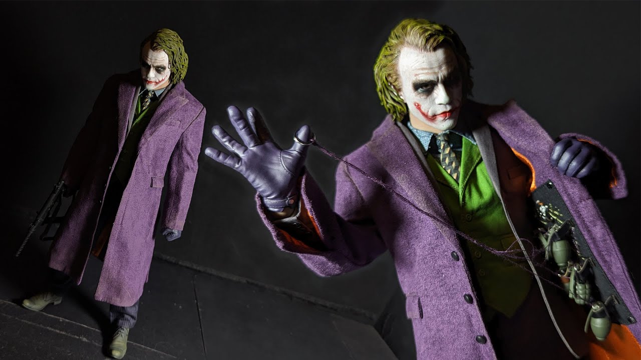 InArt Dark Knight Joker (Sculpted Hair) 1/6 Scale Figure Review