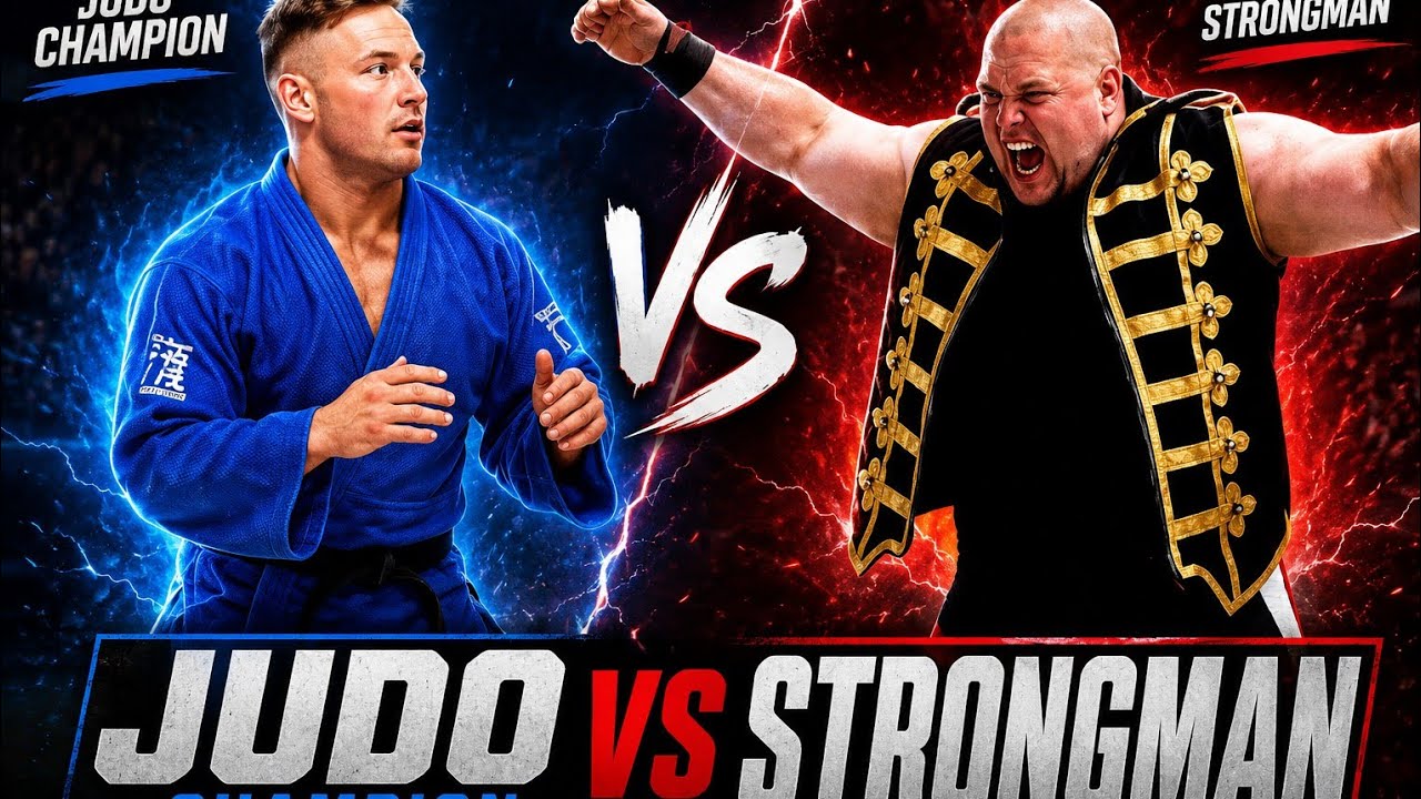 JUDO CHAMPION VS TITAN! - UKs NUMBER 1 CIRCUS STRONGMAN