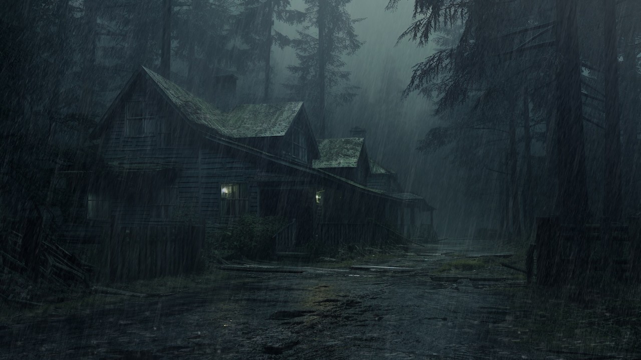 Say Goodbye to Stress and Anxiety with Heavy Rain in the Forest | Natural Sounds for Relaxation