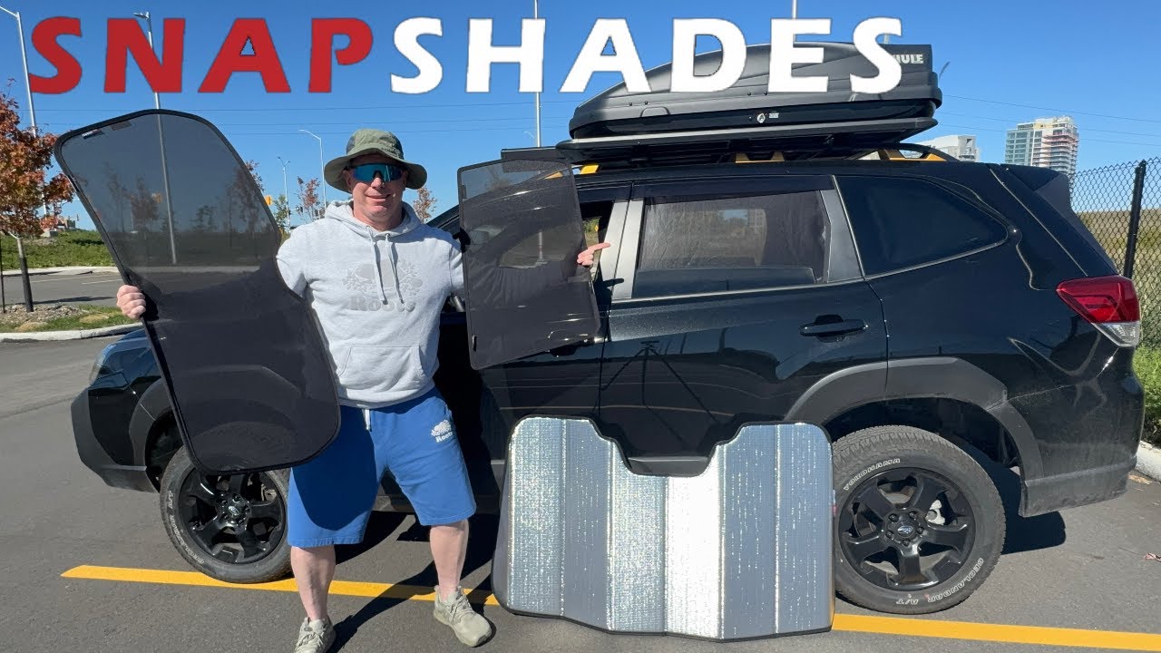 Защитные шторки SnapShades для автокемпинга &mdash; ого! Полный комплект!