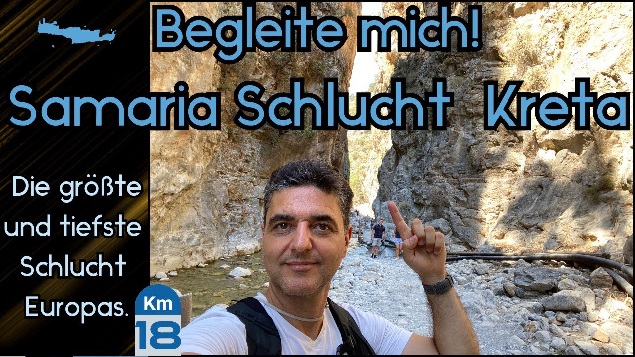 Atemberaubende Landschaft! 18 km Samaria Schlucht auf Kreta. | Andreas Agelidakis