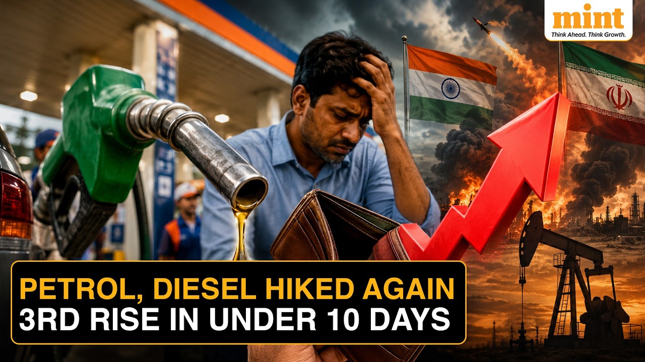 Petrol Up ₹5 In 10 Days: 3rd Fuel Price Hike In India Since May 15 Amid Iran War