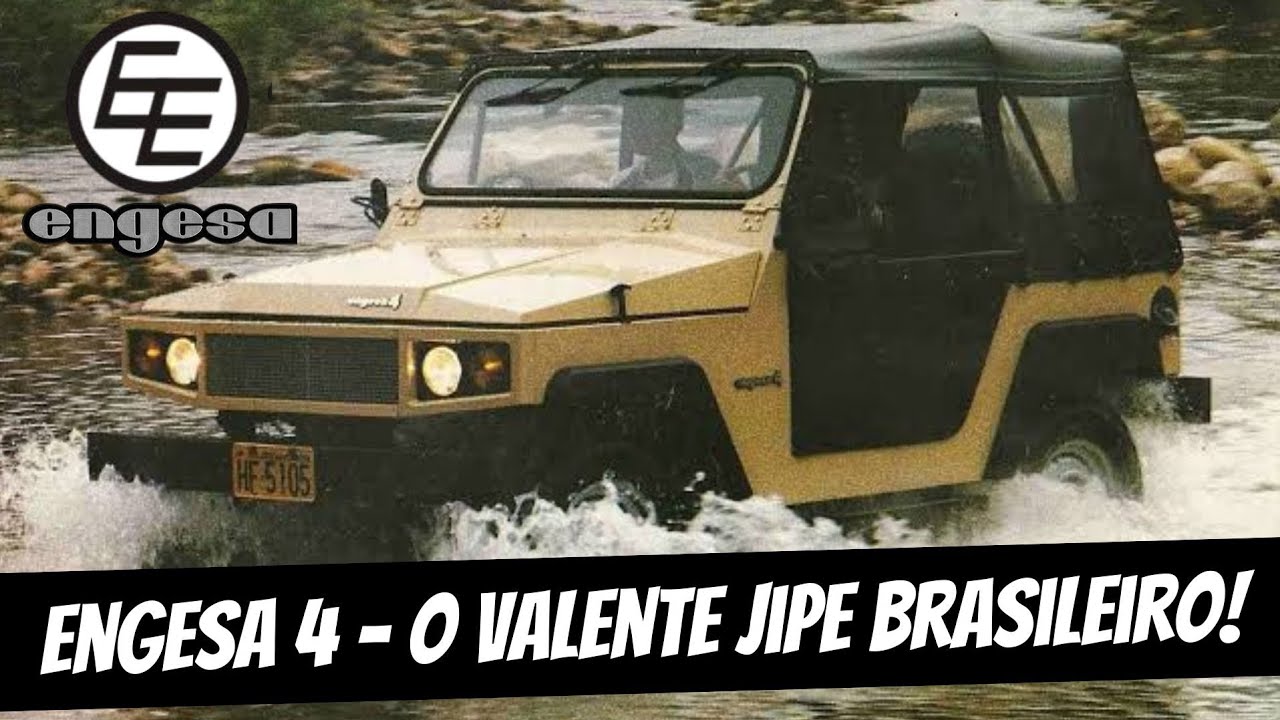 ENGESA 4 - O VALENTE JIPE BRASILEIRO!!