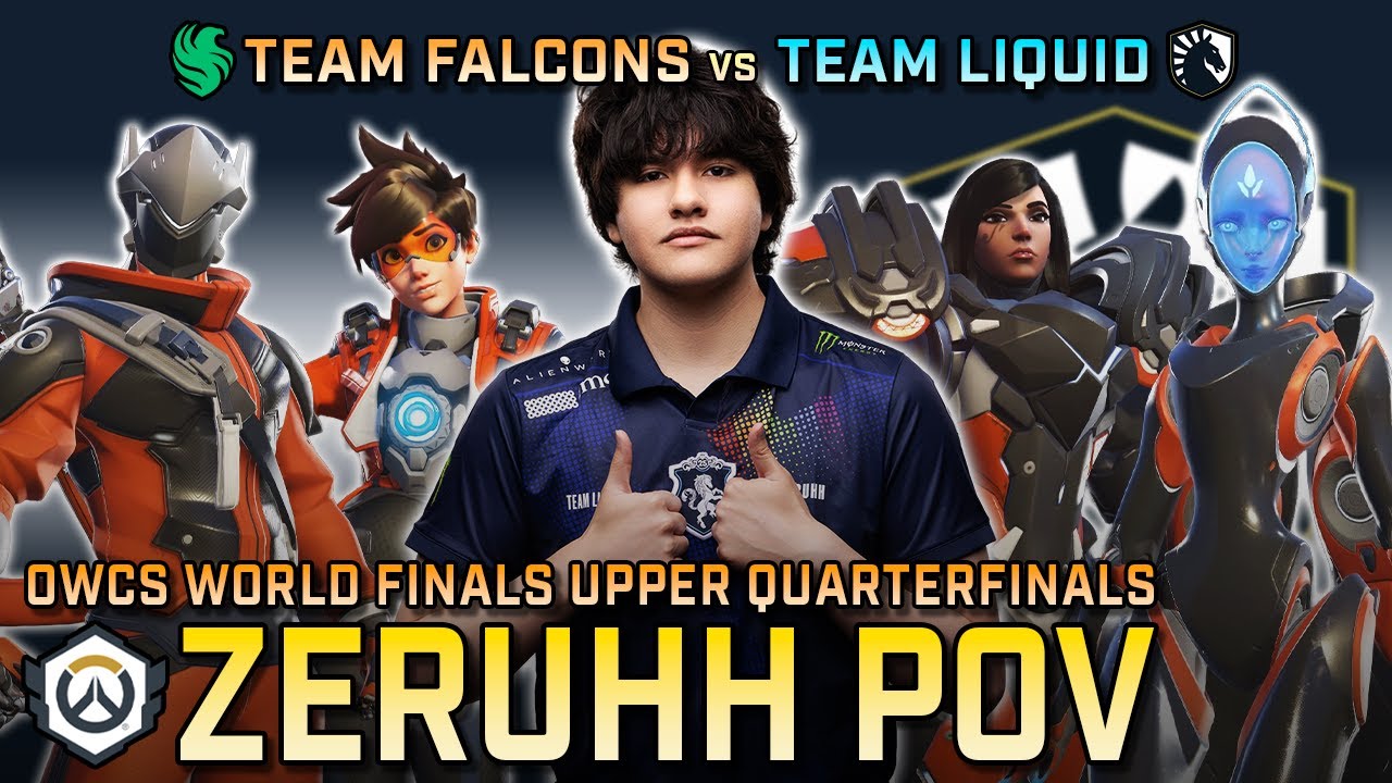 [ Zeruhh ] NO FEAR Flex DPS | Team Falcons vs Team Liquid | OWCS World Finals Upper Quarterfinals