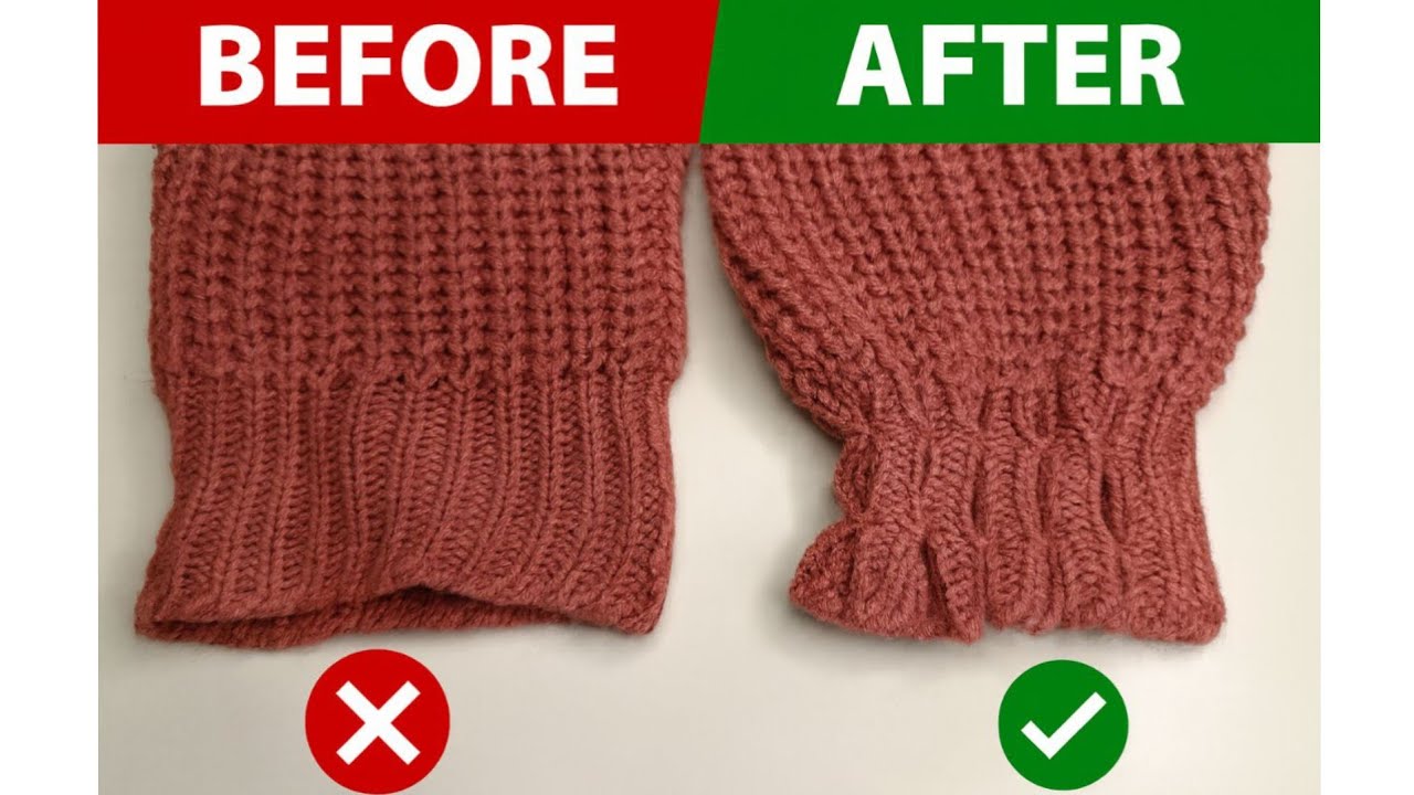 Quick Sleeve Cuff Tutorial | Easy Fix/Sew dress