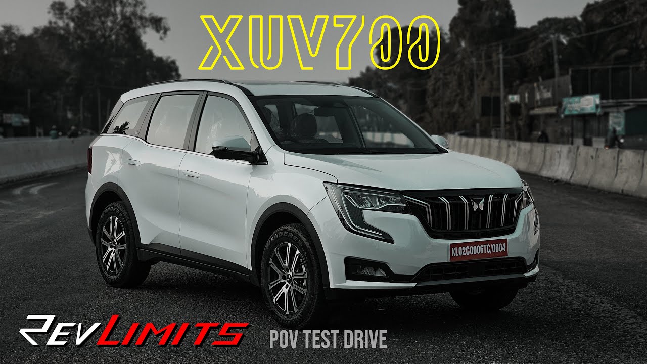 2023 MAHINDRA XUV700 | AX7(L) | (2.2L  AT 182.38 BHP) | POV Test Drive #111 | RevLimits |