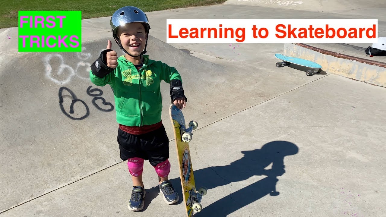 Skatepark with Kids---Learning to Surfskate
