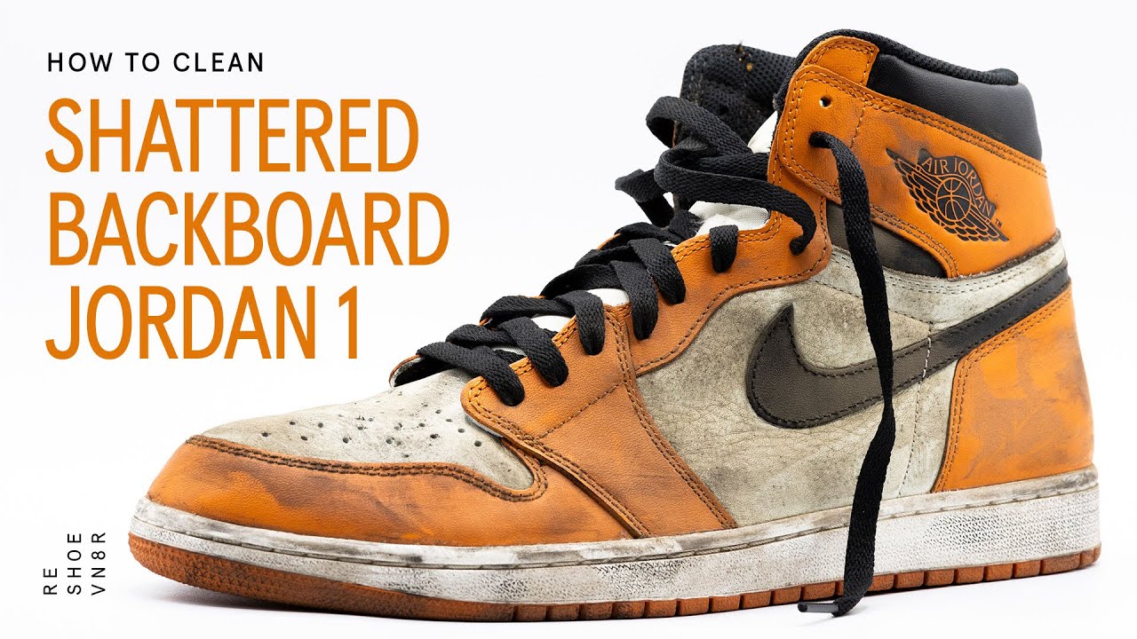 Как почистить сломанный щиток Air Jordan 1 с помощью Reshoevn8r