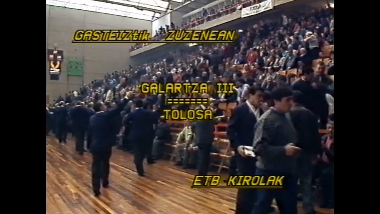 GALARZA III vs TOLOSA I (Ogueta · 1989) Manomanista [SF]