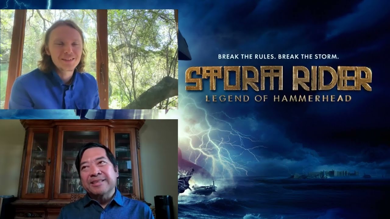 Интервью с Жилем Гири для фильма «Легенда о молотоголовом» (Storm Rider Legend of Hammerhead).