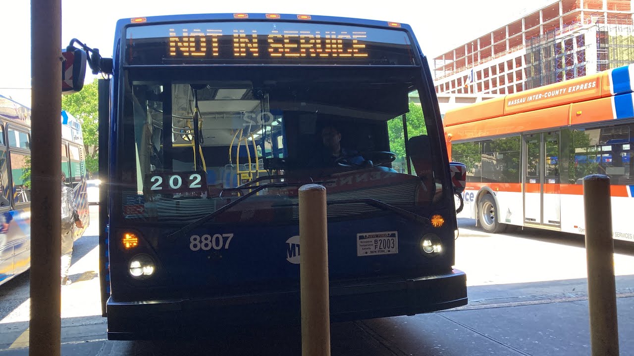 (Full Ride) 2022 NovaBus LFS #8807 on the Q2 Bus to Jamaica-165 St Terminal.