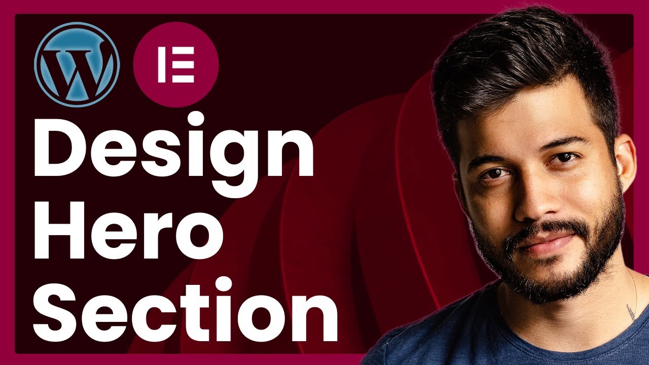 How To Design Hero Section In Elementor (responsive web design)