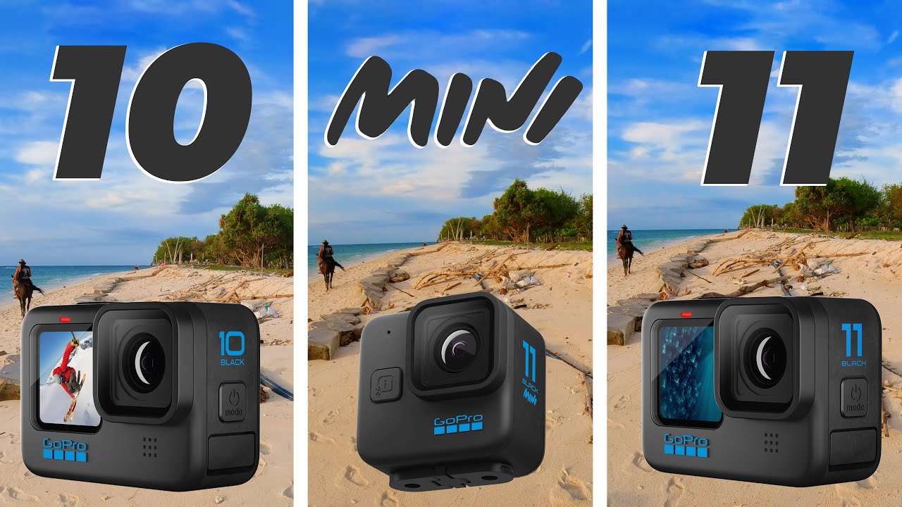 GoPro Hero 10 vs Hero 11 Black Mini vs Hero 11 Black: Qual è la Migliore?