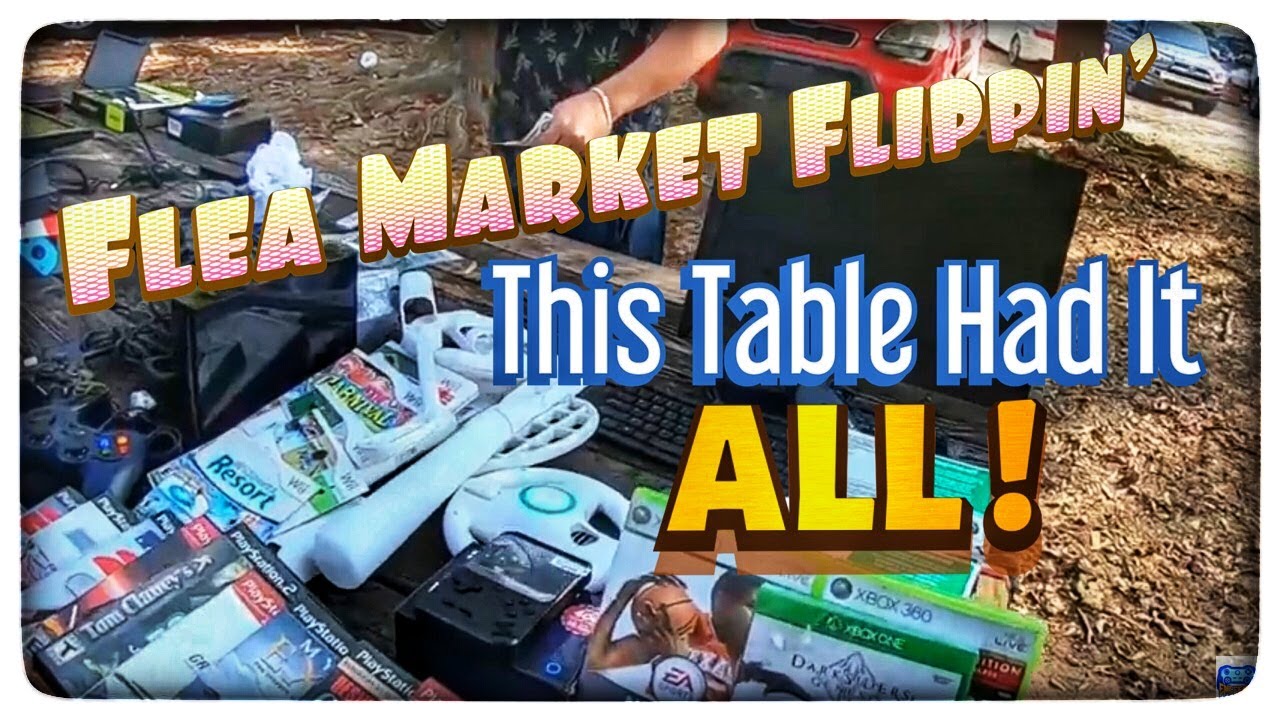 Flea Market Flippin - RETRO Games & Modern Games! - Live Video Game Hunting