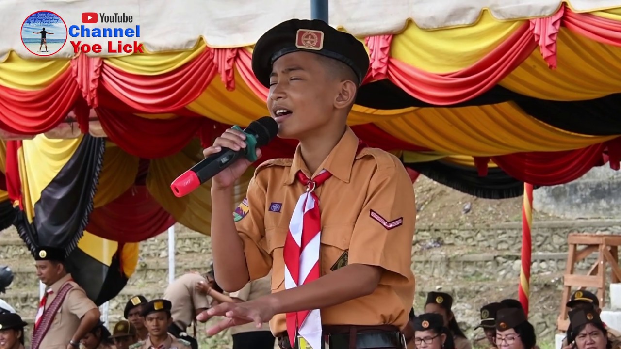 Frengky Zega  Kembali Mehebohkan Peringatan Hari Pramuka