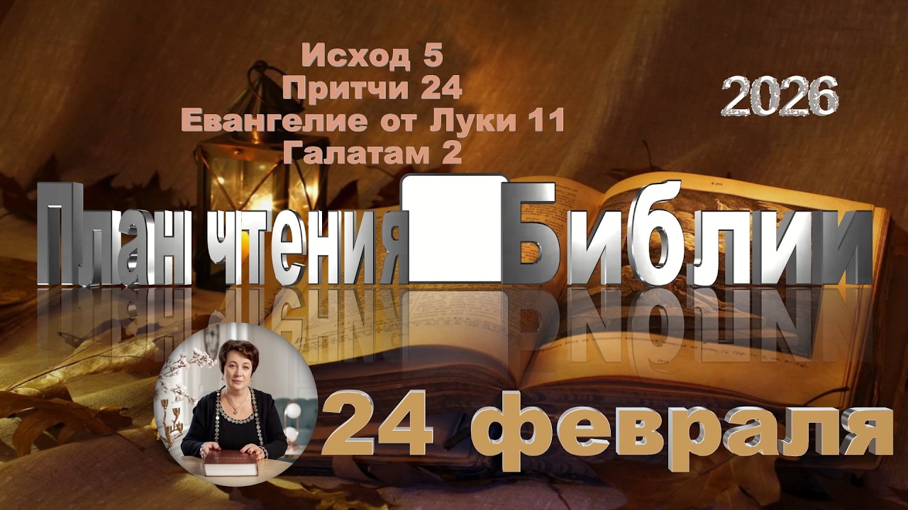 24 февраля 2026 - План чтения Библии