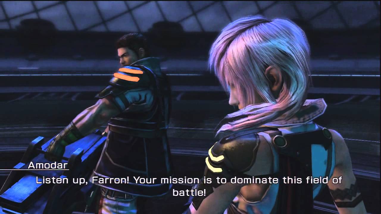 Final Fantasy XIII-2 - Lightning & Amodar DLC Battle (Coliseum Challenge: Operation XIII-2)