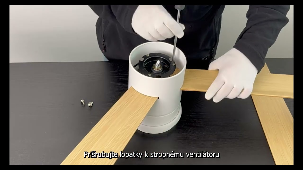 Inštalácia stropného ventilátora Noaton Zoya