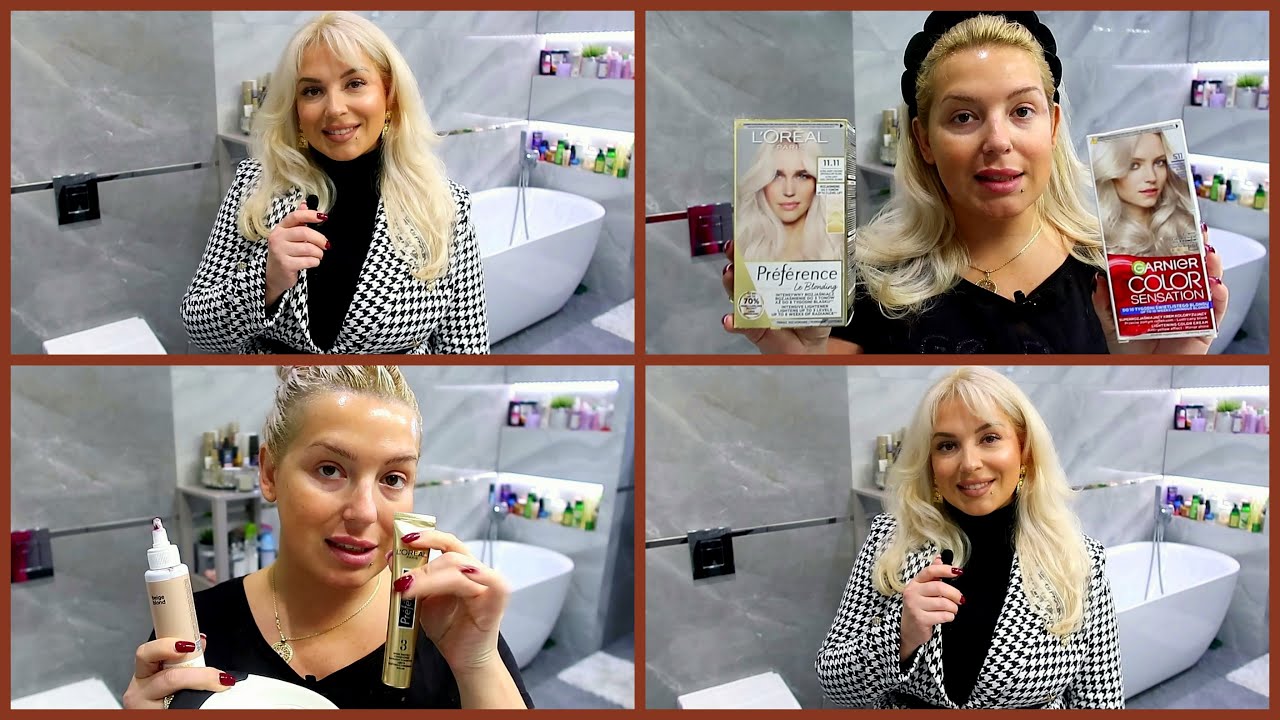 Czym farbuje i tonuje swoje blond włosy | DIY Blond Hair at home