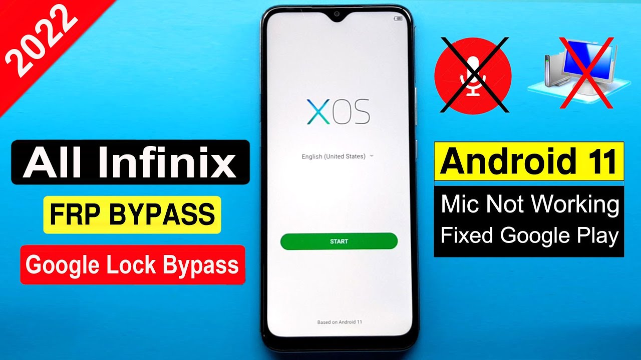 All Infinix Android 11 Frp Bypass/Unlock Google Account Lock Latest Security 2022 (Without Pc)