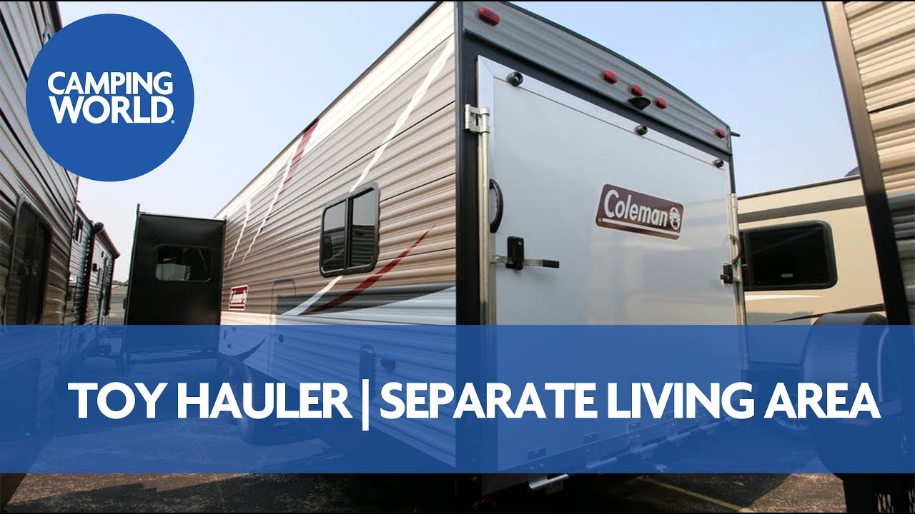 2018 Coleman 300TQ | Toy Hauler Travel Trailer - RV Review: Camping World