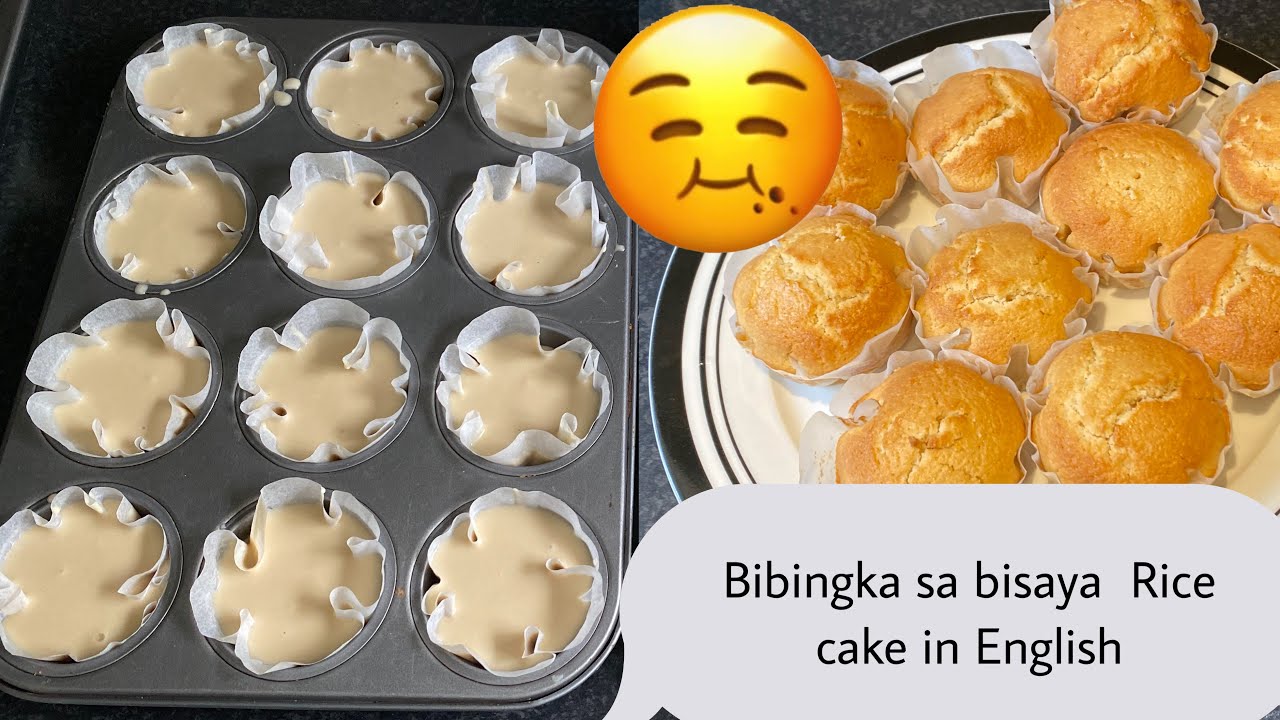 How to Cook Bibingka  in the oven  and use with Rice flour and Coconut milk