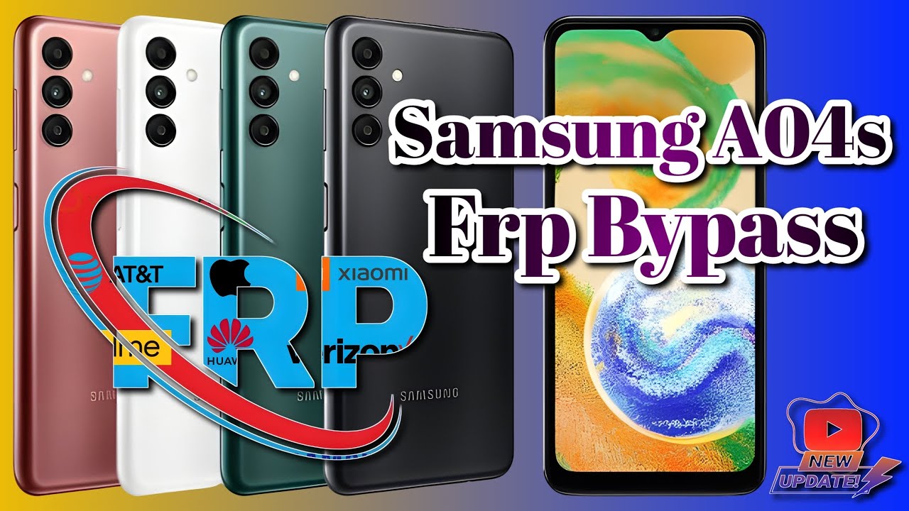 Samsung A04S Frp Bypass Unlock Tool | A045F Google Account Remove  | 