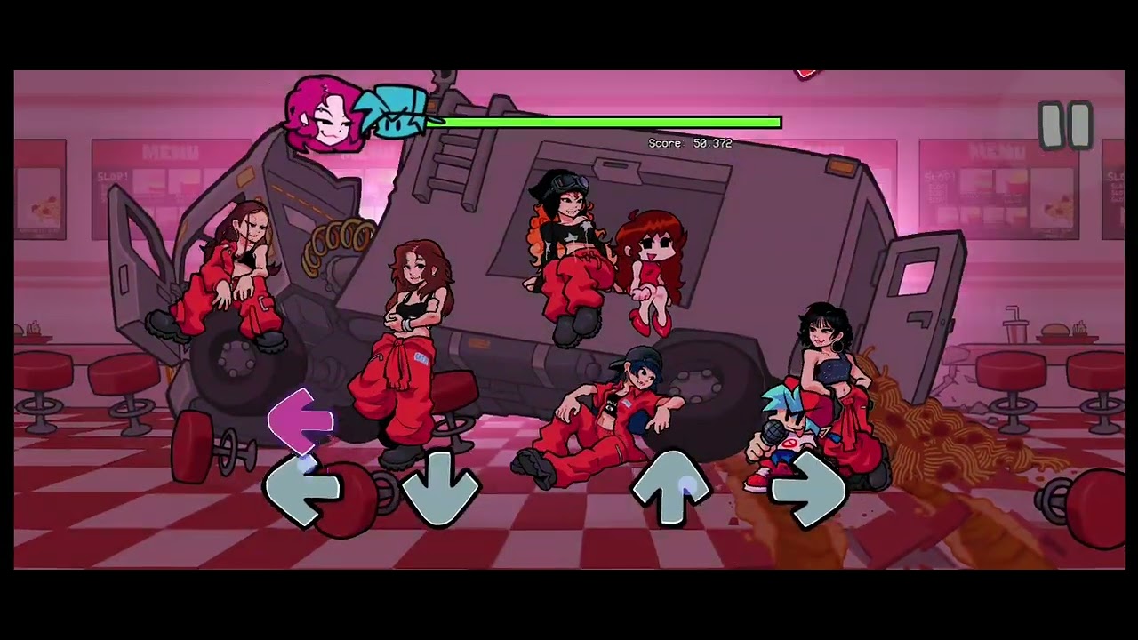 When i posted these kind of vids i Saw copyrighted on it.... so here no audio.... and credits to:FNF