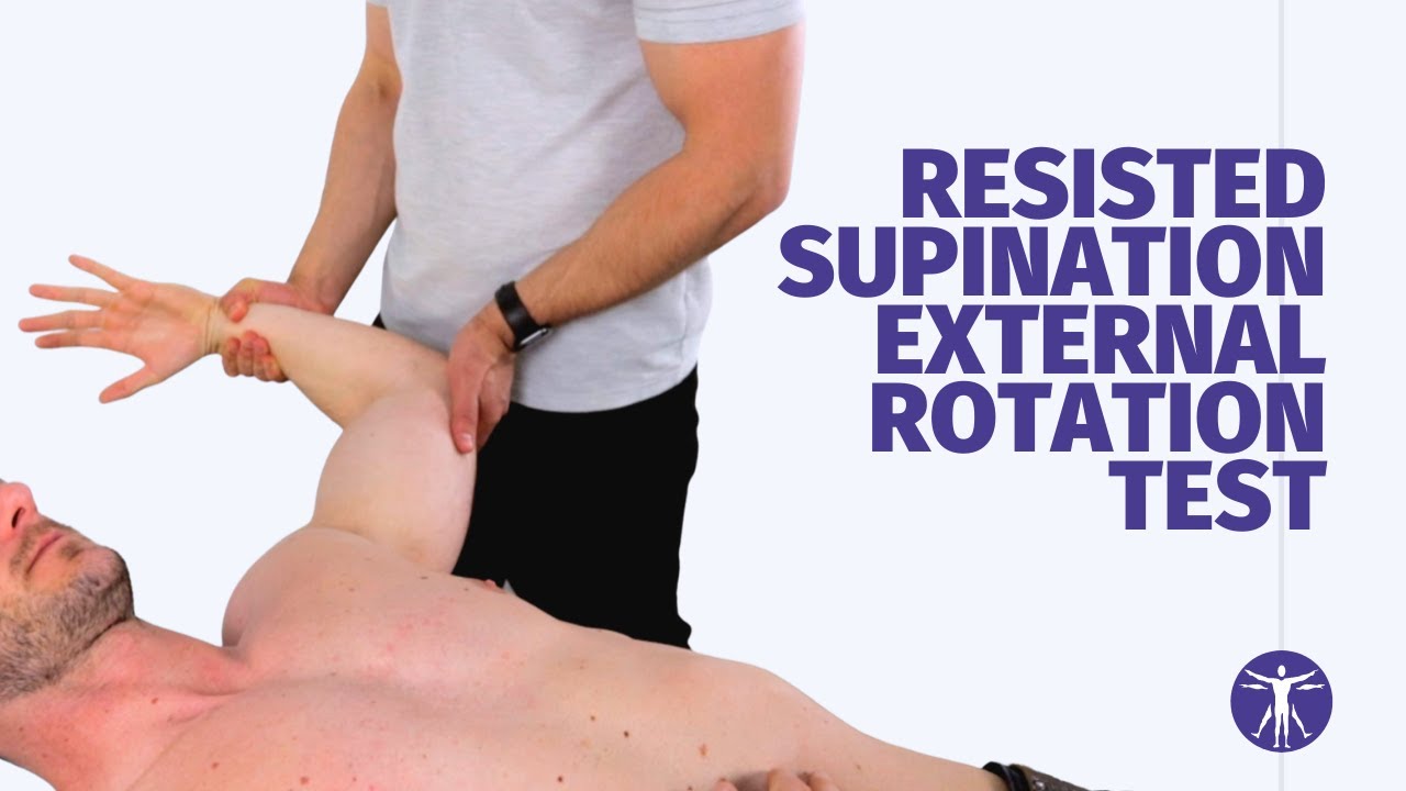 Resisted Supination External Rotation Test | Slap Lesion