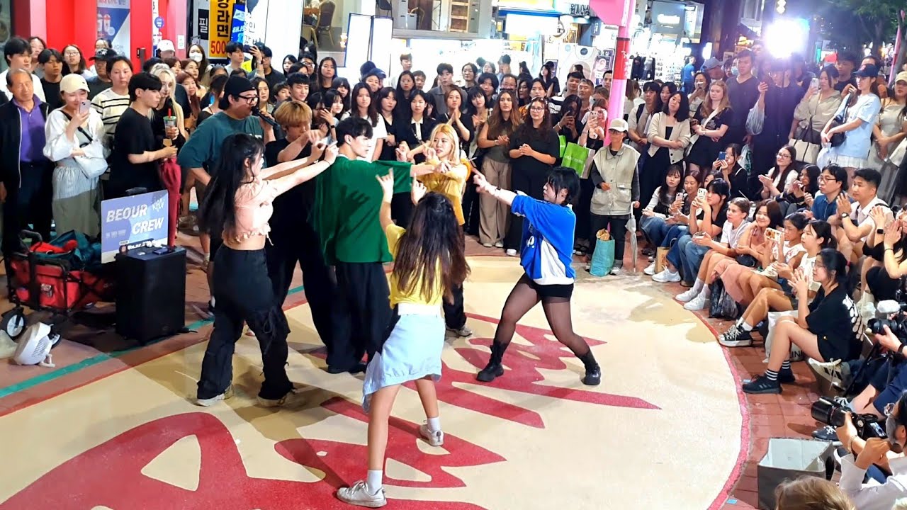 [STREET ARTIST] BE OUR. INTERACTIVE HONGDAE BUSKING. 240705.