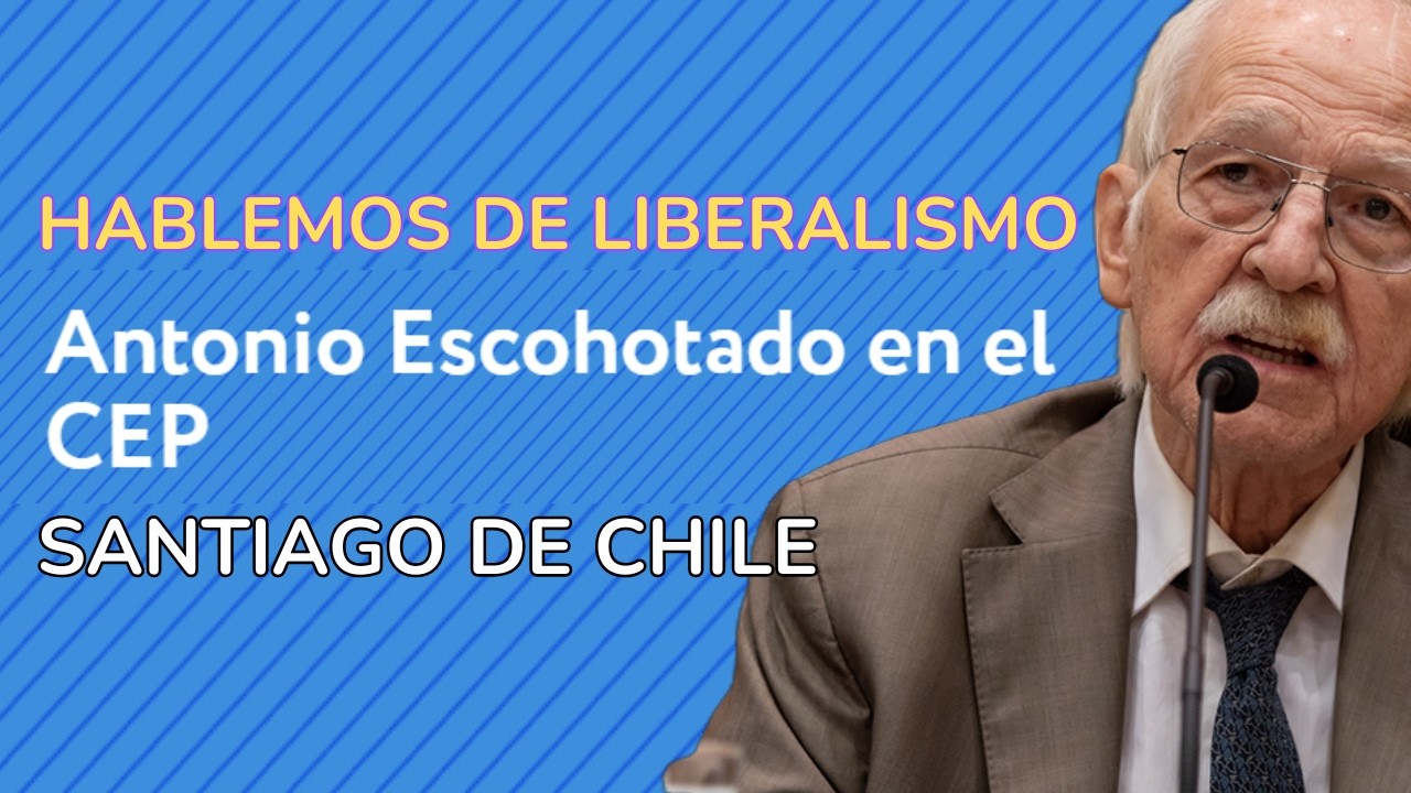 Conferencia magistral (íntegra) impartida por Antonio Escohotado en Santiago de Chile