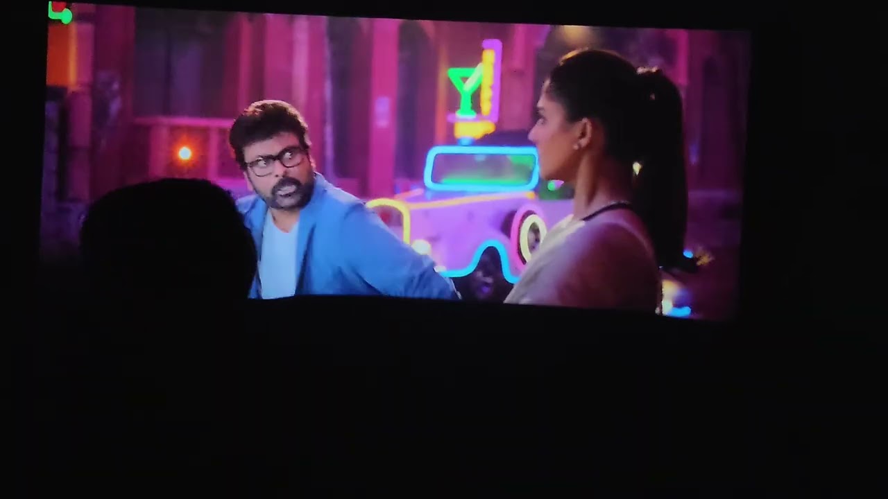 PGR cinema hall lo మీ శంకర్ వరప్రసాద్ మూవీ in thirupathi #cinematic #priyanavi #musicsong 