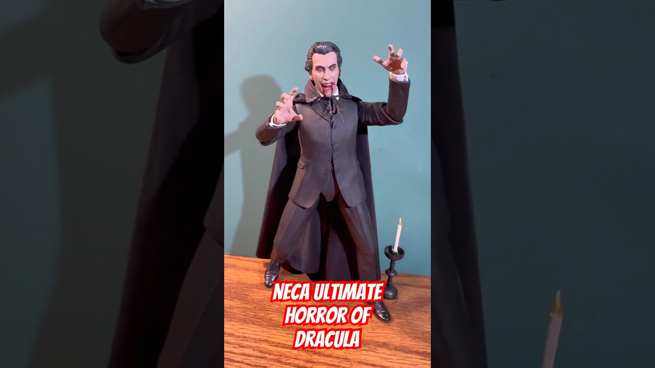 Neca Ultimate HORROR OF DRACULA Figure Quick Look 