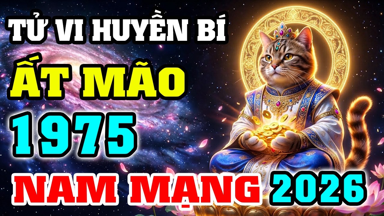Tử Vi Tuổi Mão 1975 Nam Mạng Năm 2026: Vượt Hạn Kế Đô, Đón Tài Lộc Và Bình An Nội Tâm