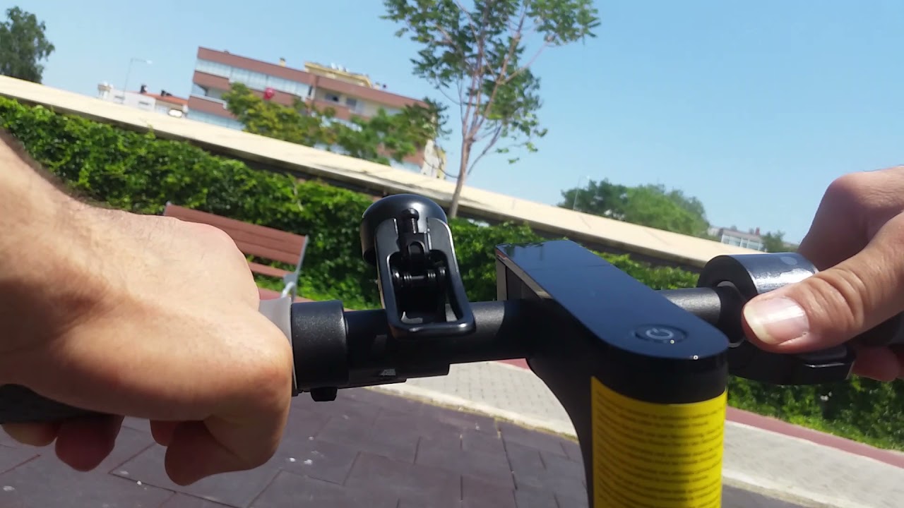 Xiaomi Mi 1s Elektrikli Scooter 🔴 Yokuş ve FrenTesti 🔴 1.Video 25.06.2021