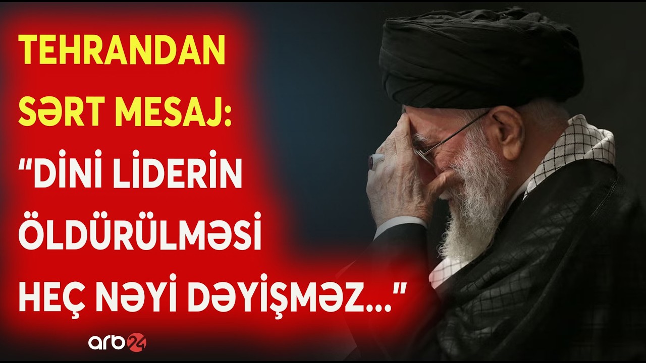 İrandan Xamenei ilə bağlı ŞOK AÇIQLAMA! - 