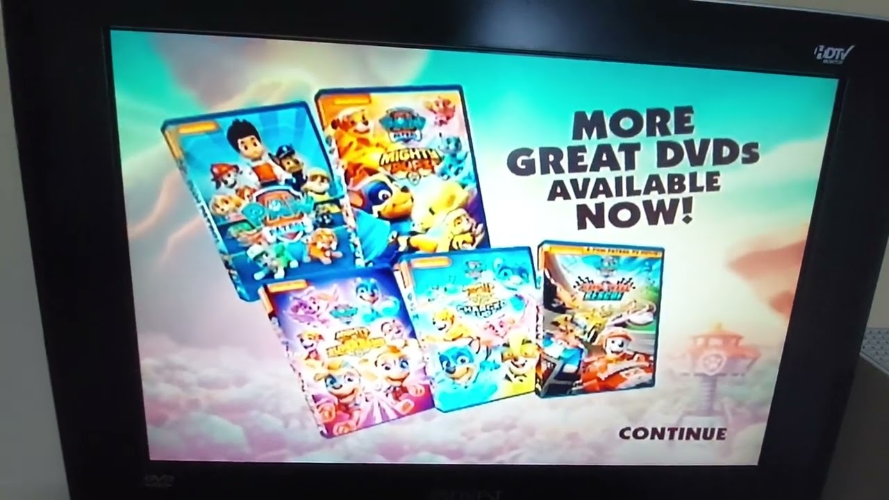 Opening/Menu Walk-through Paw Patrol Dino Rescue (2020 DVD)