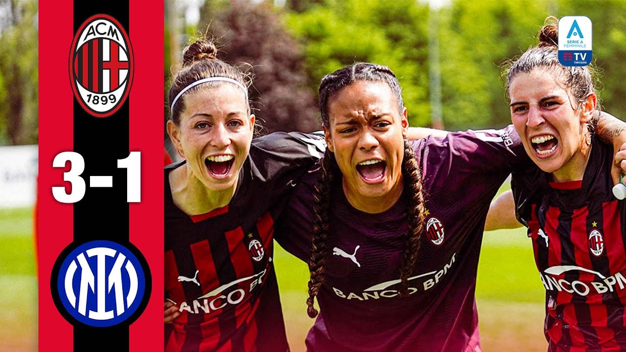 Derby delight | AC Milan 3-1 Inter | Highlights Women's Serie A