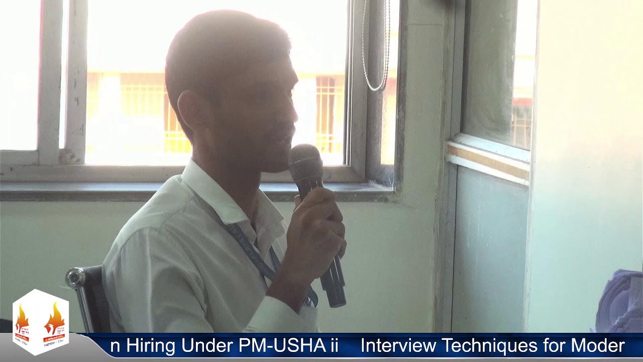 Interview Techniques for Modern Hiring Under PM-USHA ii