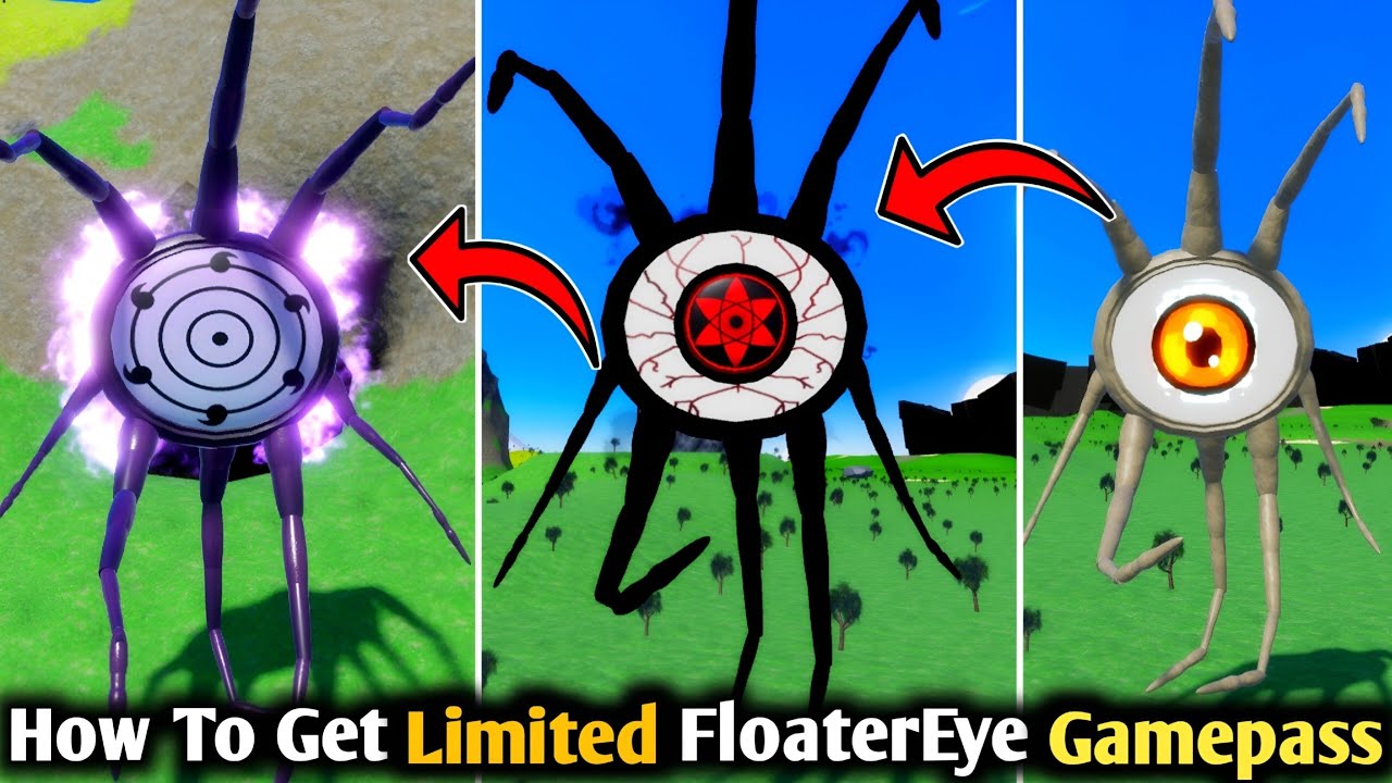 How To Get Limited FloaterEye Gamepass Badge Skins In Tiny Universe RP | Sharingan Vs Rinnegan