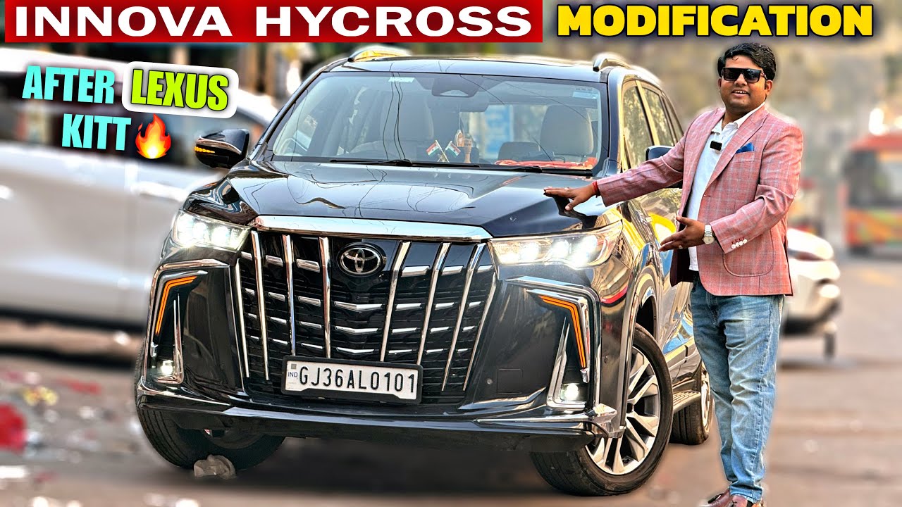 Lexus Kitt Install in Toyota Hycross🔥Innova  Hycross Modification🤩