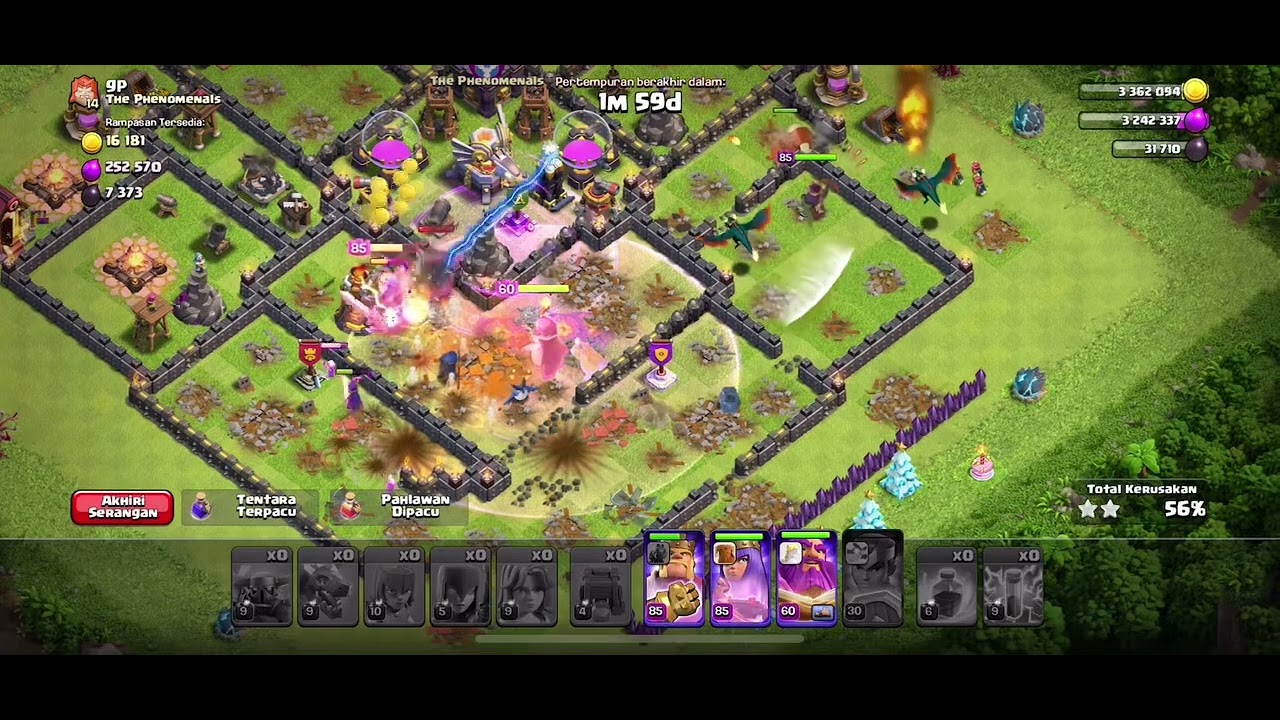 CLASH OF CLANS PERFECT WINS 👊🏻
