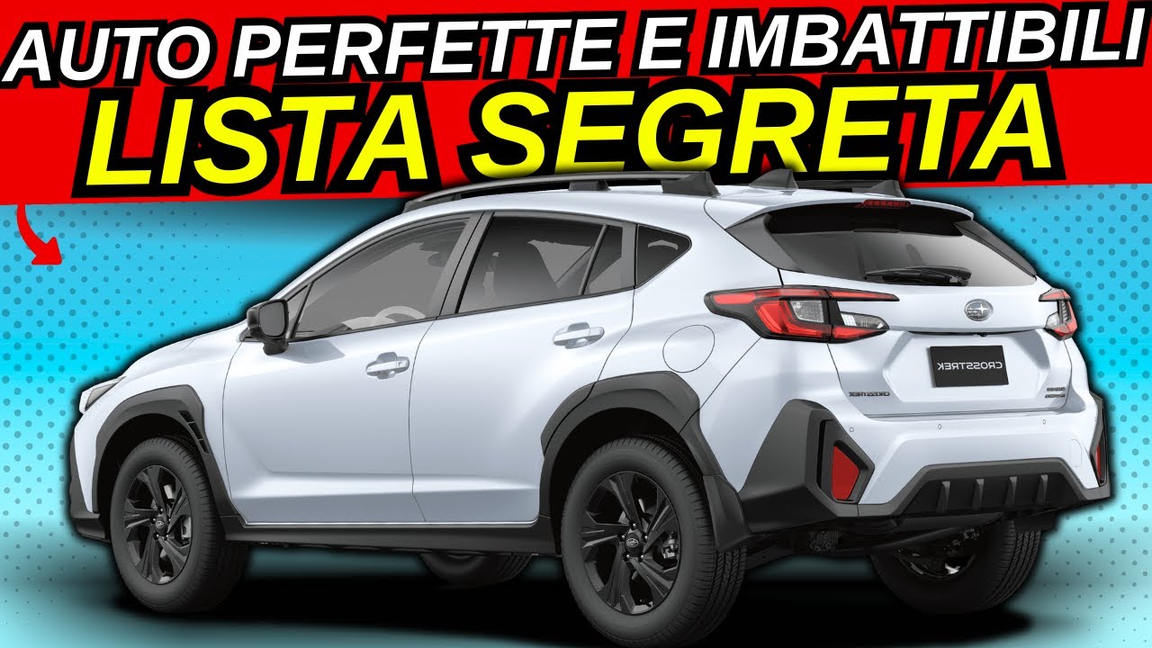 5 AUTO CHE NON SI ROMPONO MAI - IL SEGRETO CHE NESSUNO DICE
