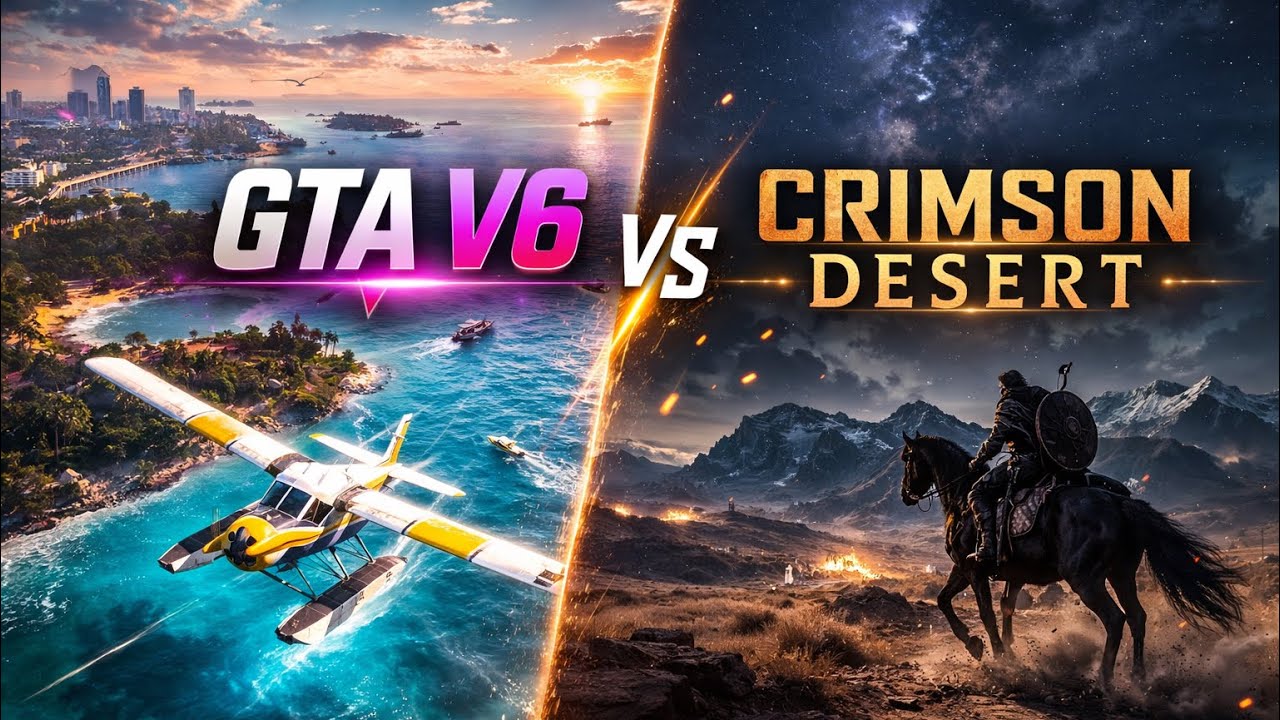 GTA 6 VS CRIMSON DESERT quien ganará el GOTY ? 😱 #gta6 #crimsondesert 