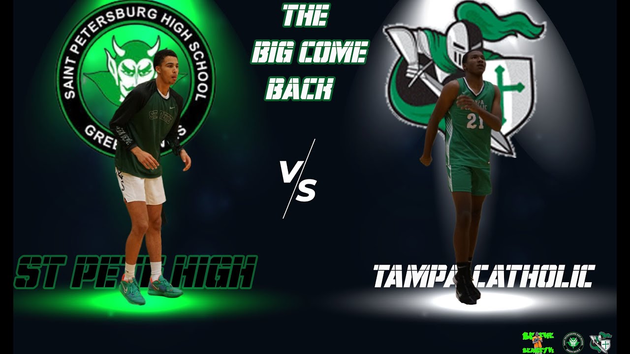 Saint Pete high￼ vs Tampa Catholic The greatest comeback and bay area history￼￼