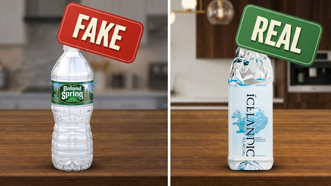 5 Bottled Waters to Never Buy (And 5 That Are Actually Spring water)