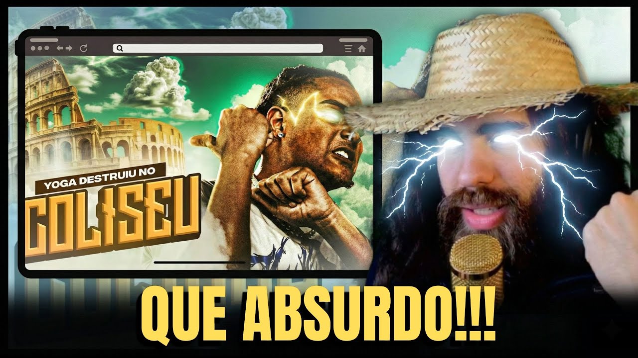 o YOGA fez o COLISEU TREMER! ☠️ Melhores Rimas Coliseu #227 - React Lucas Meira
